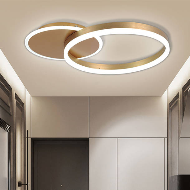 Ivy Bronx Dionn Acrylic LED Flush Mount Wayfair